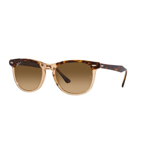 Ray-Ban RB2398 1292M2-53 Eagleeye Havana On Transparent Brown / Brown Polarised Lenses