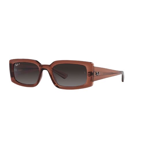 Ray-Ban RB4395 6678T3-54 Kiliane Transparent Brown / Grey Polarised Lenses