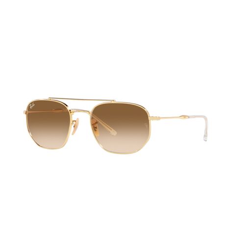 Ray-Ban RB3707 001/51-54 Gold / Brown Lenses