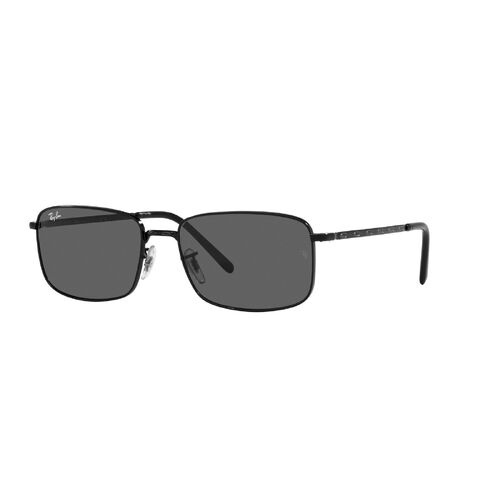 Ray-Ban RB3717 002/B1-57 Black / Dark Grey Lenses