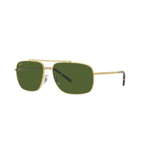 Ray-Ban RB3796 9196P1-59 Gold / Dark Green Polarised Lenses