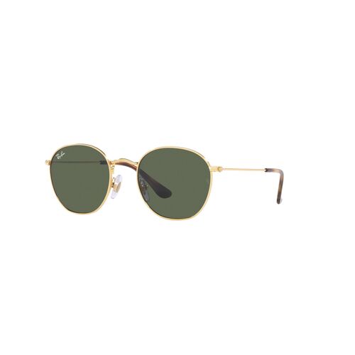 Ray-Ban Junior RJ9572S 223/71-48 Rob Gold / Dark Green Lenses