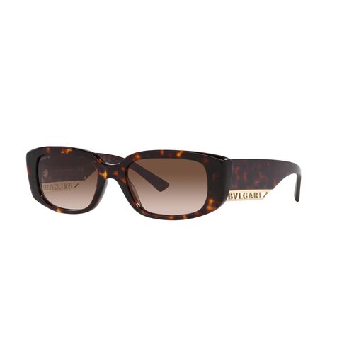 Bvlgari BV8259F 504/13-53 Havana / Brown Gradient Lenses