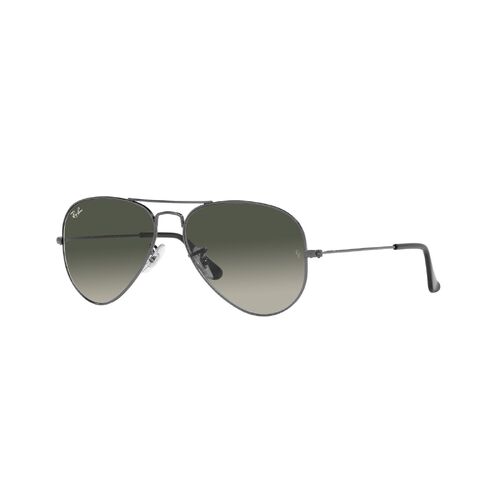 Ray-Ban RB3025 004/71-62 Aviator Gunmetal / Grey Lenses