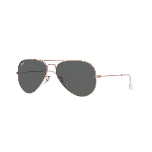 Ray-Ban RB3025 9202B1-58 Aviator Rose Gold / Dark Grey Lenses