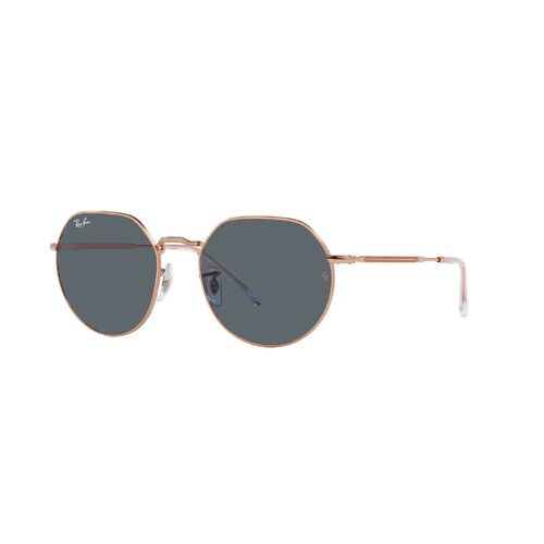 Ray-Ban RB3565 9202R5-53 Jack Rose Gold / Blue Lenses