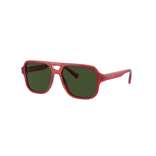 Dolce & Gabbana Kids DX4003 340971-50 Red / Dark Green Lenses