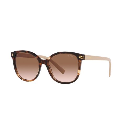 Prada PR22ZS 07R0A6-53 Caramel Tortoise / Brown Gradient Lenses