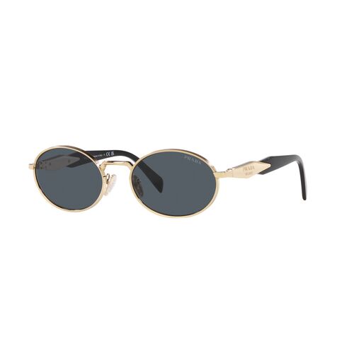 Prada PR65ZS ZVN09T-55 Pale Gold / Dark Grey Lenses