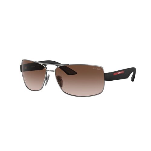 Prada Linea Rossa PS50ZS 5AV02P-65 Gunmetal / Brown Gradient Lenses