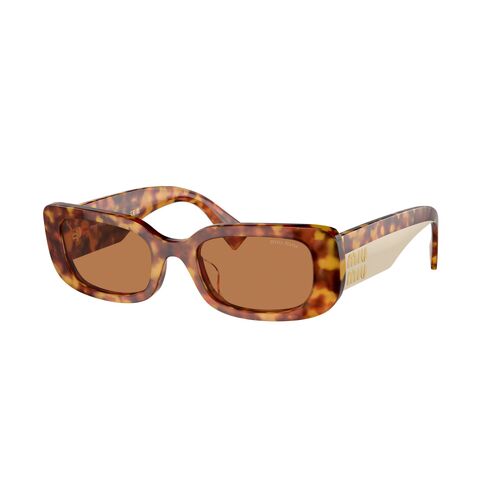 Miu Miu MU08YS 4BW2Z1-51 Light Havana / Brown Lenses