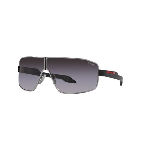 Prada Linea Rossa PS54YS 5AV09U-74 Gunmetal / Grey Gradient Lenses