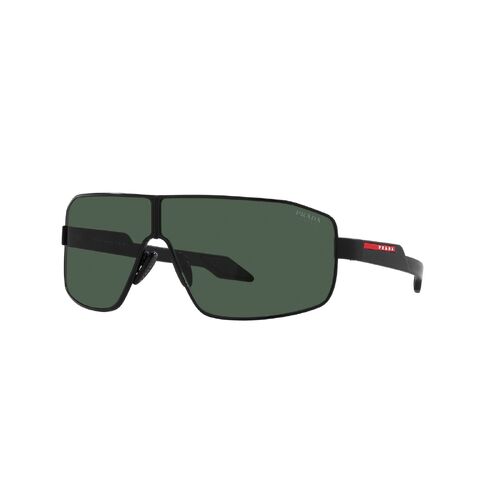 Prada Linea Rossa PS54YS 1BO06U-74 Matte Black / Dark Green Lenses