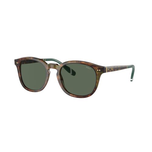 Polo Ralph Lauren PH4206 501771-52 Shiny Brown Tortoise / Bottle Green Lenses