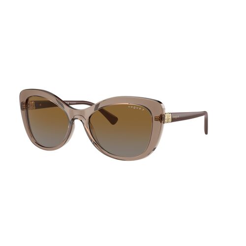 Vogue VO5515SB 2940T5-55 Transparent Brown / Brown Gradient Polarised Lenses