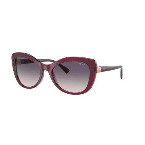 Vogue VO5515SB 298936-55 Transparent Cherry / Pink Dark Grey Gradient Lenses