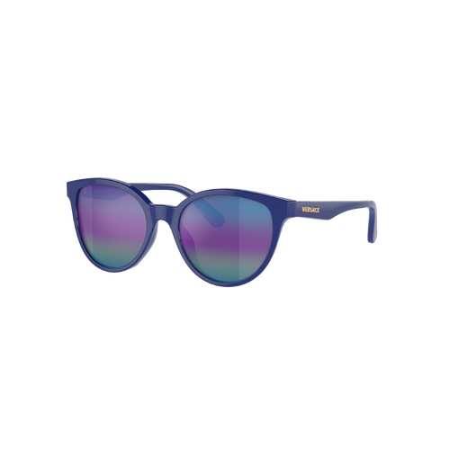 Versace Kids VK4427U 5294P1-46 Blue / Dark Brown Mirror Rainbow Lenses