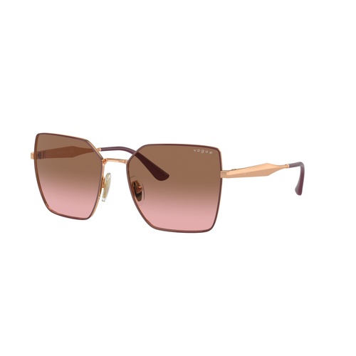 Vogue VO4284S 518214-56 Top Bordeaux w Rose Gold / Pink Brown Gradient Lenses