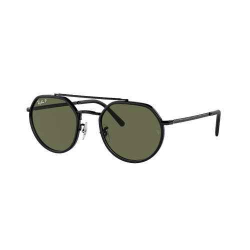 Ray-Ban RB3765 002/58-53 Legend Black / Green Polarised Lenses