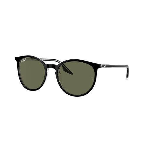 Ray-Ban RB2204 919/58-54 Black On Transparent / Green Polarised Lenses