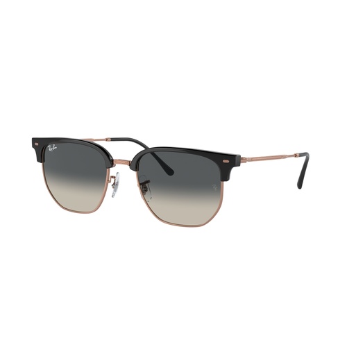 Ray-Ban RB4416 672071-53 New Clubmaster Dark Grey On Rose Gold / Grey Lenses