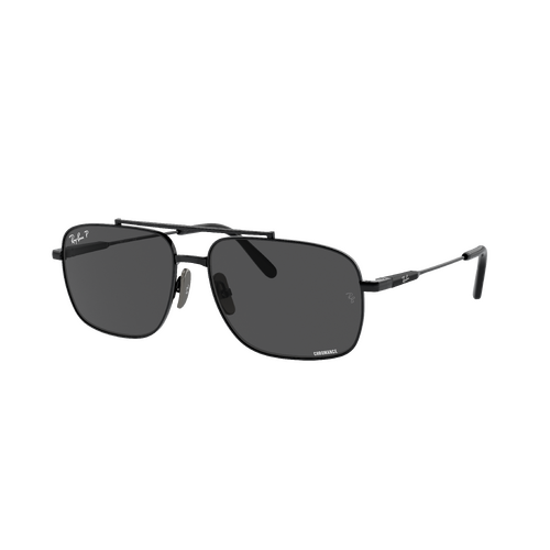 Ray-Ban RB8096 9267K8-59 Michael Titanium Black / Dark Grey Polarised Lenses