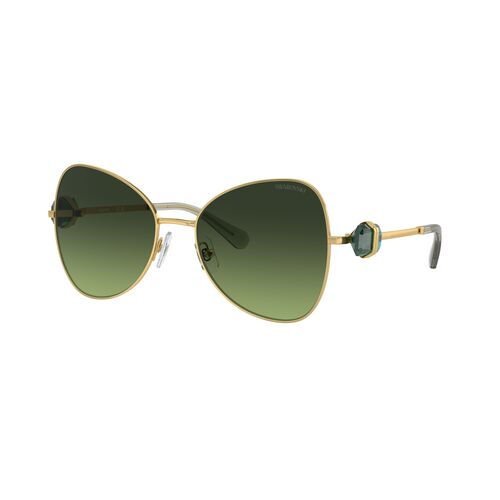 Swarovski SK7002 40032A-57 Gold Yellow / Green Gradient Lenses