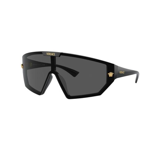 Versace VE4461 GB1/87-47 Black / Dark Grey & Gold Mirror Lenses