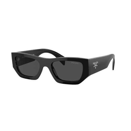 Prada PRA01SF 16K08Z-55 Black / Dark Grey Lenses