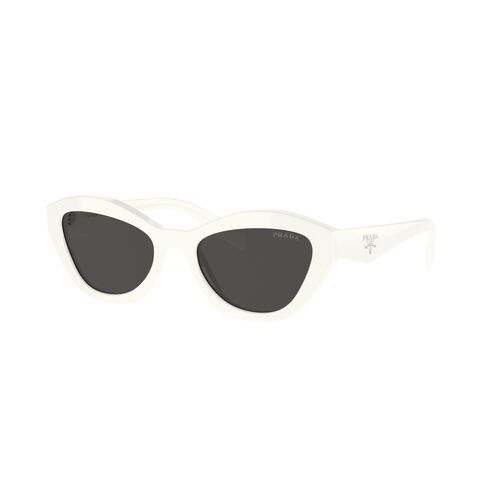 Prada PRA02SF 17K08Z-55 White / Dark Grey Lenses