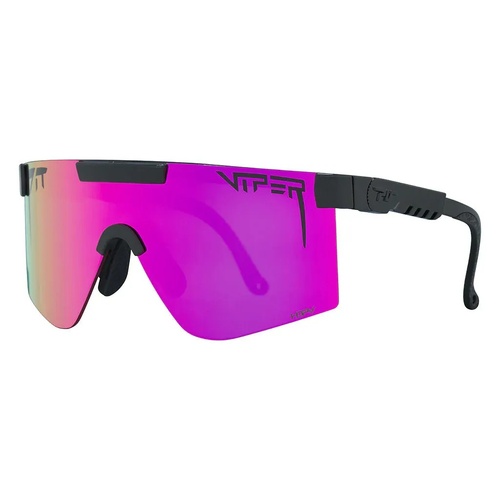 Pit Viper The Exec Original Wide 2.0 Black / Pink Mirror Polarised Lenses