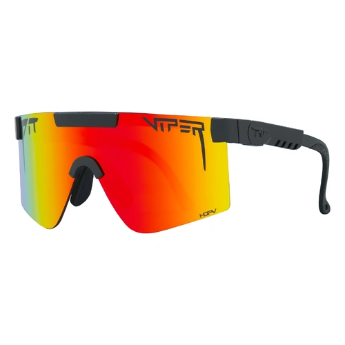 Pit Viper The Exec Original Regular 2.0 Black / Rainbow Mirror Polarised Lenses