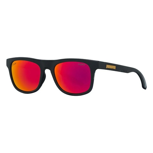 Pit Viper The Exec Highball Black / Red Mirror Polarised Lenses