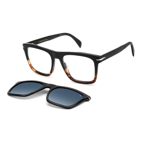 David Beckham DB 7000/CS 37N Z7 53 Black Horn / Blue Gradient Polarised Lenses