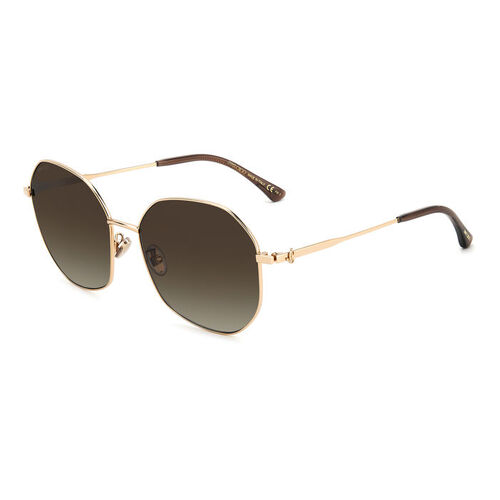 Jimmy Choo ASTRA/F/SK 58 000 HA Rose Gold / Brown Gradient Lenses