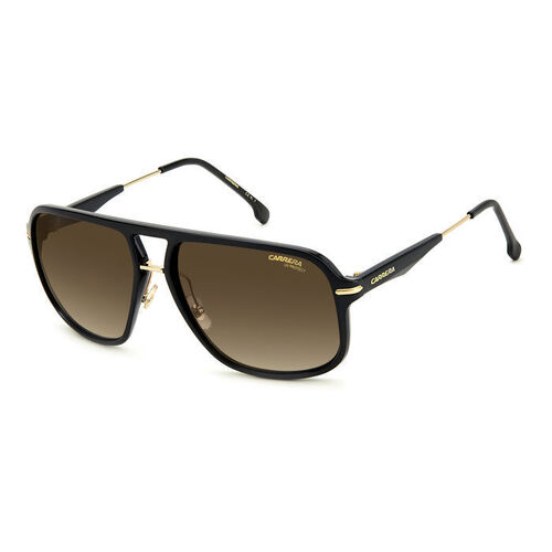 Carrera 296/S 2M2 HA 60 Black Gold / Brown Gradient Lenses