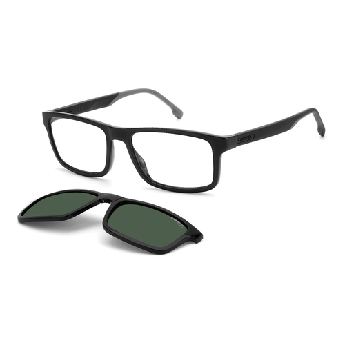 Carrera Clip-On 8057/CS 807 UC 55 Black / Green Polarised Lenses