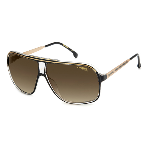 Carrera Grand Prix 3 2M2 HA 64 Black Gold / Brown Gradient Lenses