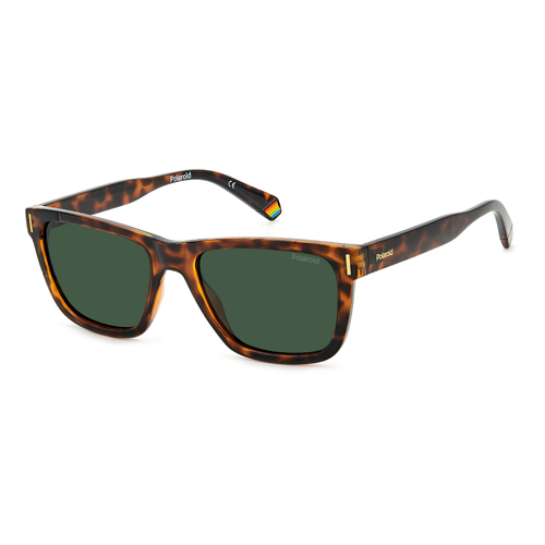 Polaroid PLD 6186/S 086 UC 54 Havana / Green Polarised Lenses