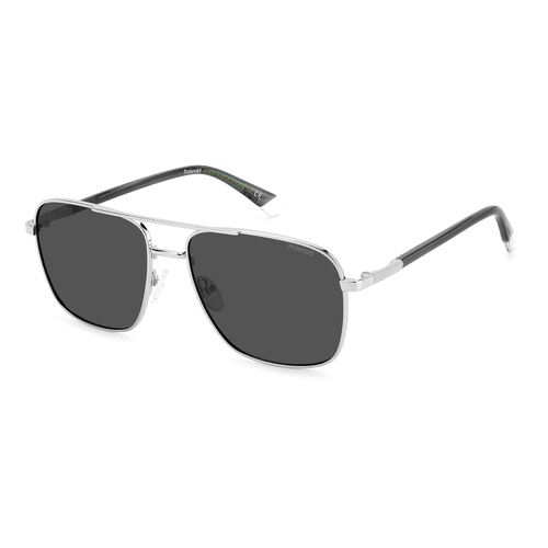 Polaroid PLD 4128/S/X 010 M9 60 Palladium / Grey Polarised Lenses