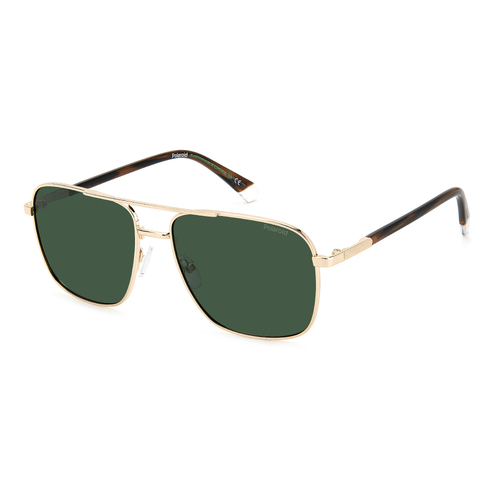 Polaroid PLD 4128/S/X J5G UC 60 Gold / Green Polarised Lenses