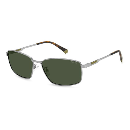 Polaroid PLD 2137/G/S/X R81 UC 60 Matte Ruthenium / Green Polarised Lenses