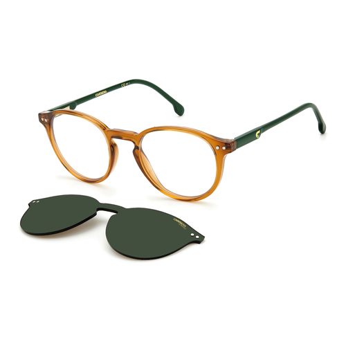 Carrera Clip-On 2039T/CS 10A QT 48 Beige / Green Lenses