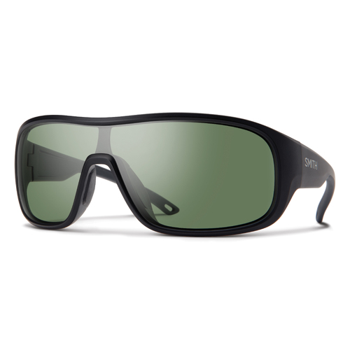 Smith Spinner 003 L7 99 Matte Black / Green Polarised Lenses