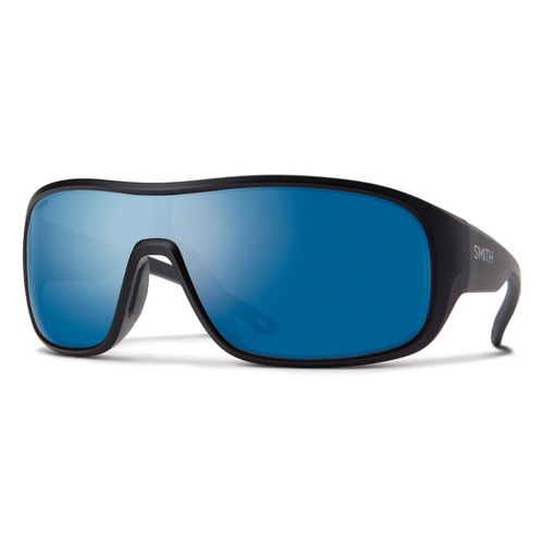 Smith Spinner 003 XX 99 Matte Black / Blue Mirror Polarised Lenses