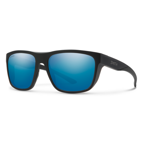 Smith Barra/S 003 QG 60 Matte Black / Blue Mirror Chromapop Polarised Lenses