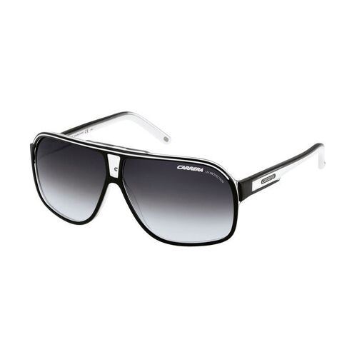 Carrera Grand Prix 2 T4M 9O 64 Crystal Black & White / Dark Grey Gradient Lenses