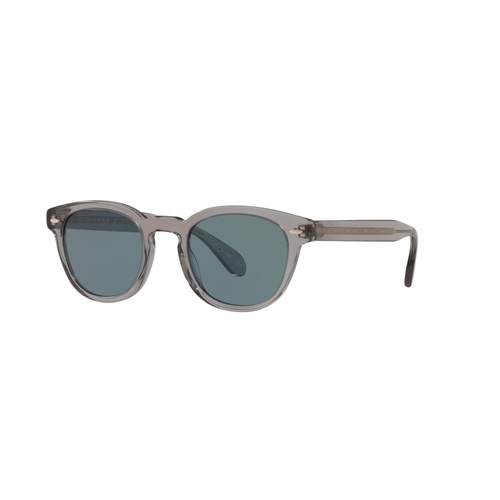Oliver Peoples Sheldrake Sun OV5036S 1132R8-49 Workman Grey / Indigo Photochromic Lenses