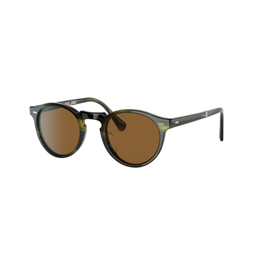 Oliver Peoples Gregory Peck 1962 OV5456SU 168053-47 Emerald Bark / True Brown Lenses