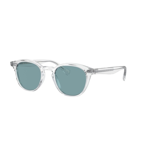 Oliver Peoples Desmon Sun OV5454SU 1101P1-50 Crystal / Teal Polarised Lenses